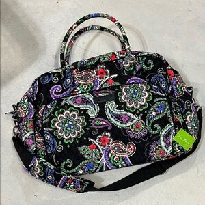 Vera Bradley Multicolor Paisley Weekender Travel Bag